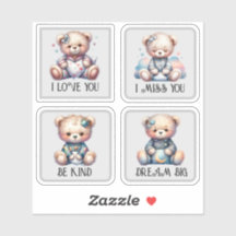 Stickers Ours Teddy