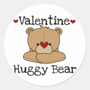 Stickers Ours Valentine Huggy