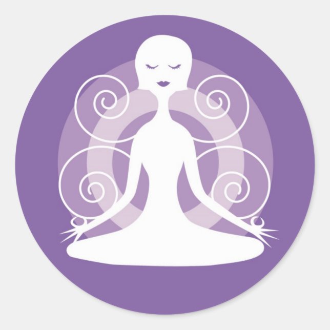 Stickers Paix et Calme (Devant)