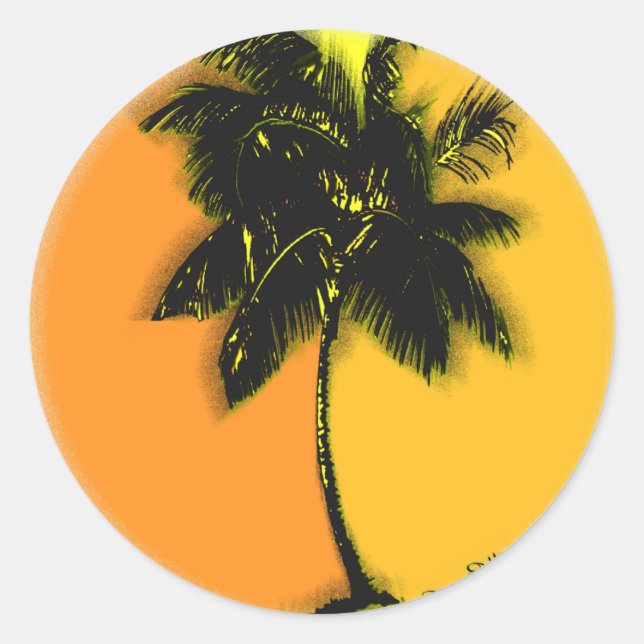 Stickers Palm Tree (Devant)