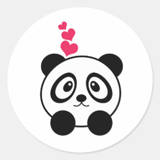Stickers Panda Cute