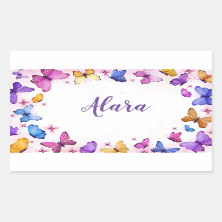 Stickers Papillon mou