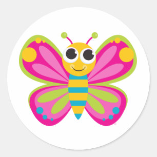 Stickers Papillon mou