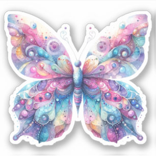 Stickers Papillon Serene Pastel