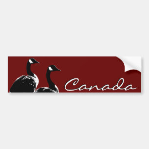 Stickers pare-chocs Canada Stickers oies du Canada