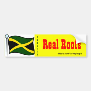 stickers pare-chocs jamaïcains - racines réelles