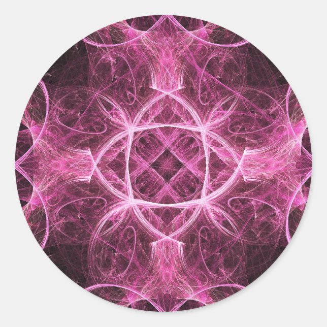 Stickers Passionnés Roses Fractées (Devant)