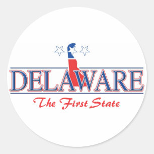 Stickers patriotiques du Delaware