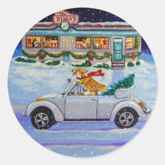 Stickers Pembroke Welsh Corgi