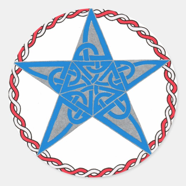 Stickers Pentacle (Devant)