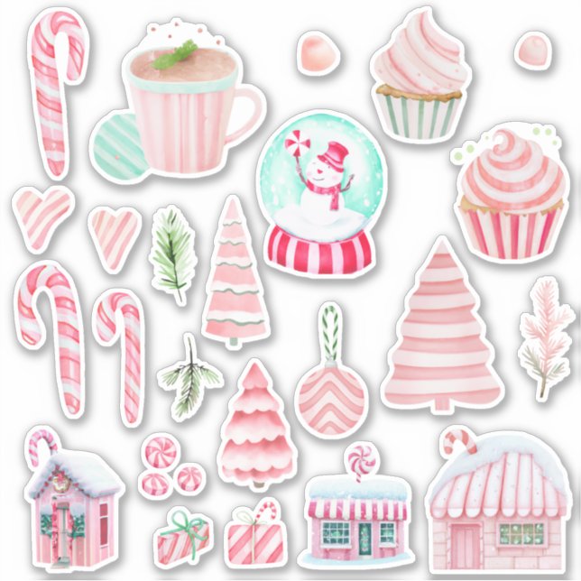 Stickers Peppermenthe Dreams Watercolor (Devant)