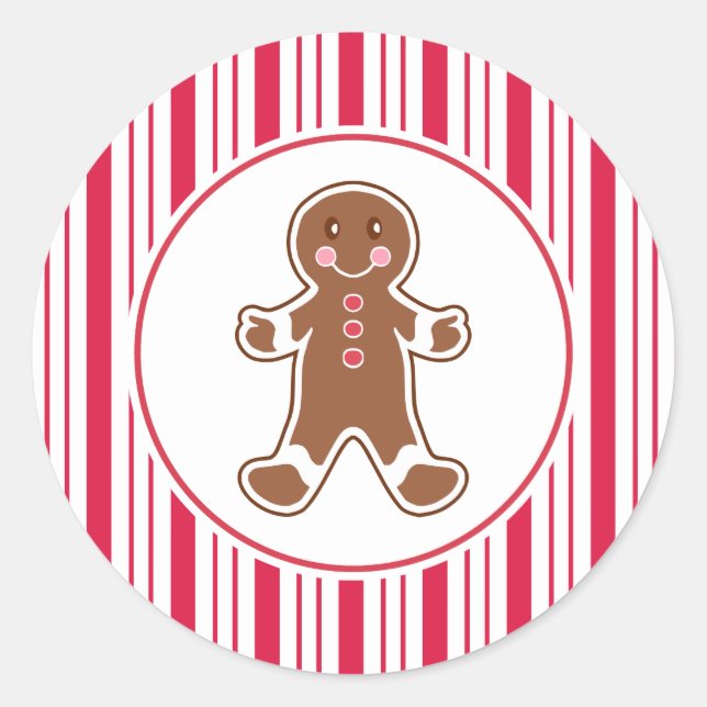 Stickers Peppermenthe Gingerbread (Devant)