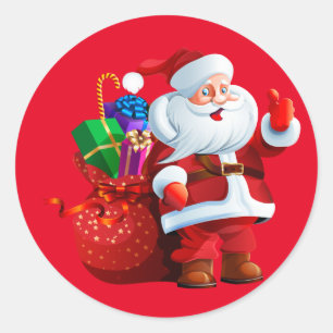 Stickers père Noël
