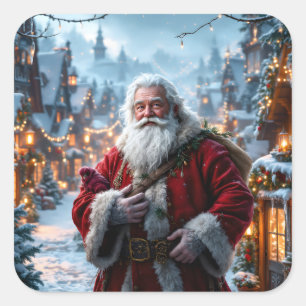 Stickers Père Noël robustes