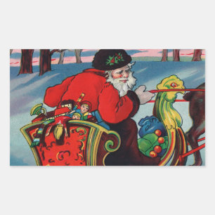 Stickers Père Noël victorien