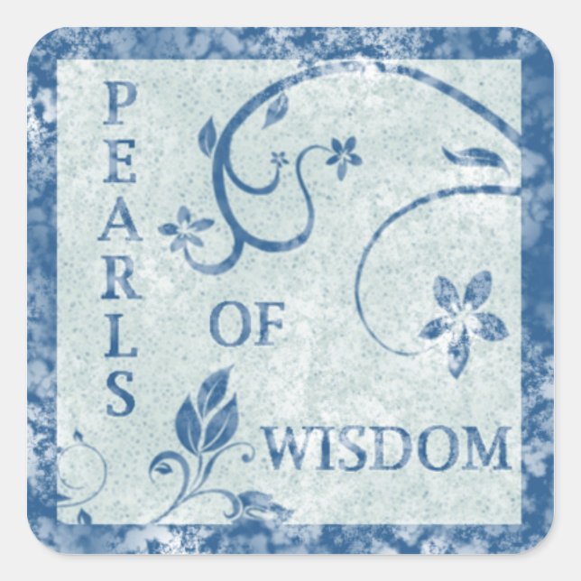 Stickers PERLES DE SAGESSE (Devant)