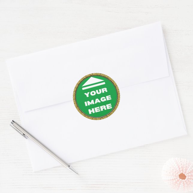 Stickers - Personalized - Add Image / Text (Envelope)