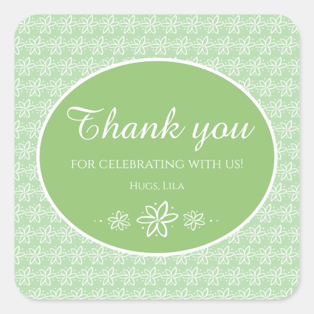 Stickers Personnalisés Fleurs Tuberose (Devant)