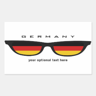 stickers personnalisés German Shades