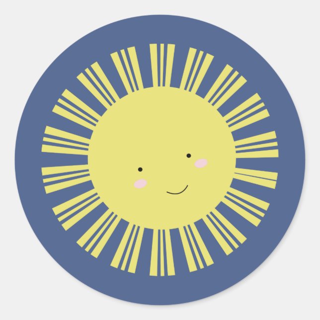 Stickers personnalisés Kawaii Sunshine Sweet (Devant)