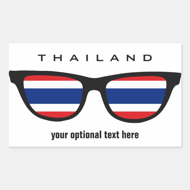 stickers personnalisés Thai Shades (Devant)