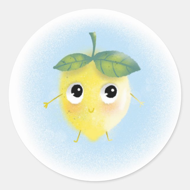 Stickers Petit Citron (Devant)