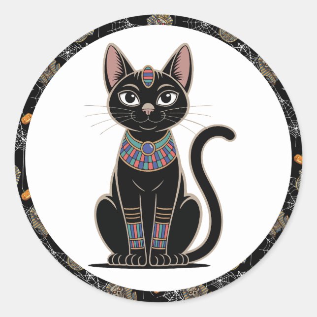 Stickers 🤍 Pharaoh Mummy blancs 🎃 👑 (Devant)