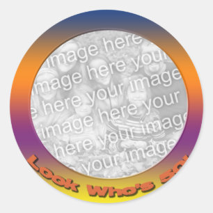 Stickers photo 50e anniversaire