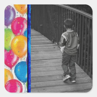 Stickers Photo Balloon Modèle
