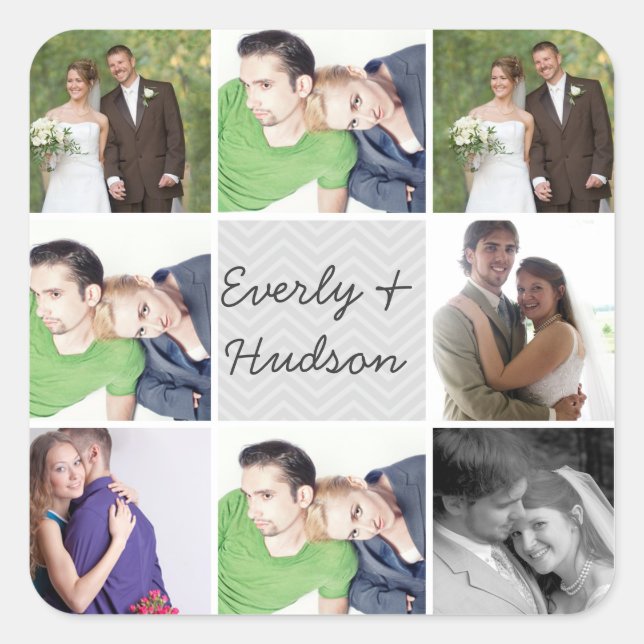 Stickers photo mariage (Devant)