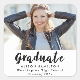 Stickers Photo Moderne Chic Graduation