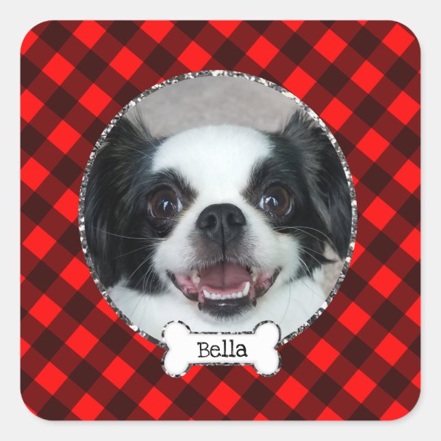 Stickers photo pour animaux de compagnie personnal (Devant)