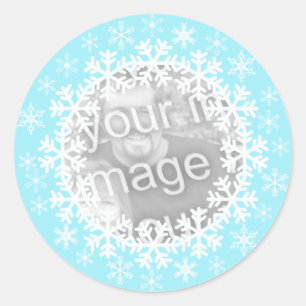 Stickers photo Snowflake