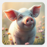 Stickers Pig
