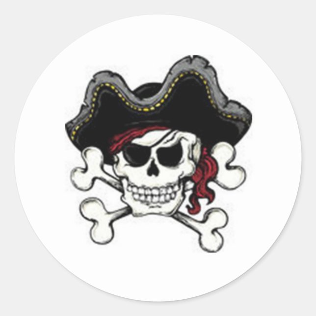 Stickers Pirate (Devant)