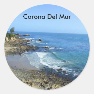 Stickers Plage Corona Del Mar California
