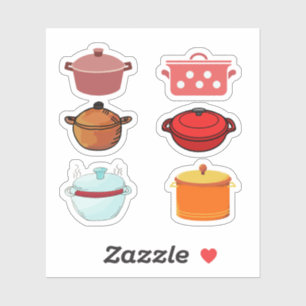 Stickers Plat Casserole