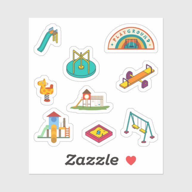 Stickers Playground (Feuille)