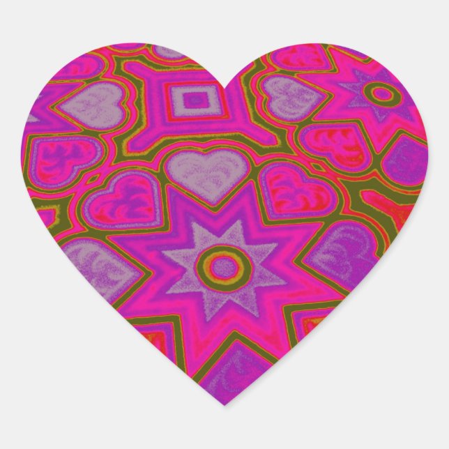 Stickers 'Plein d'amour' (Devant)