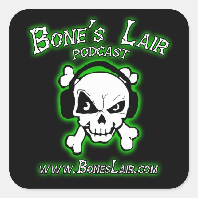 Stickers Podcast Lair de Bone (Devant)