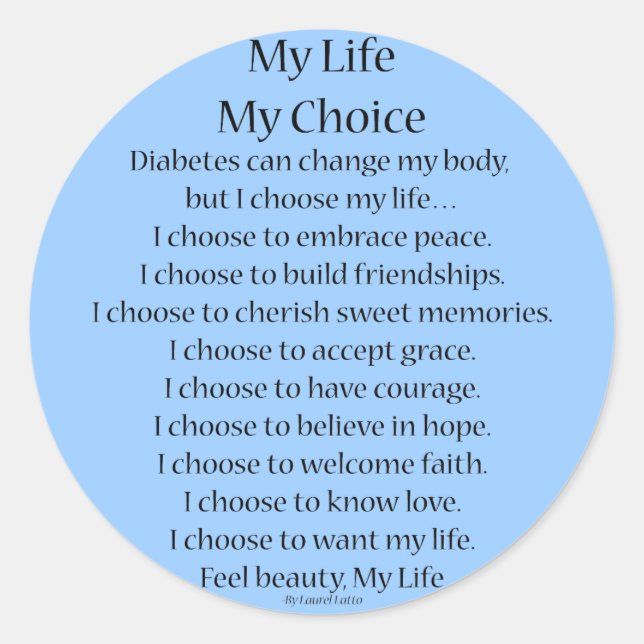 Stickers Poem Decal (Devant)