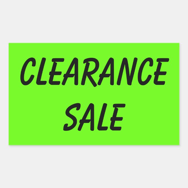 Stickers Point de prix au détail (Devant)