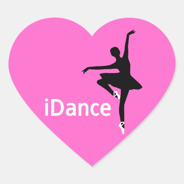 Stickers Pointe Danse (Je Danse) (Devant)