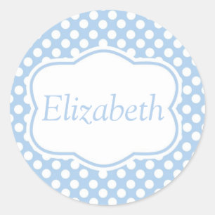 Stickers Pois Blue Dotty