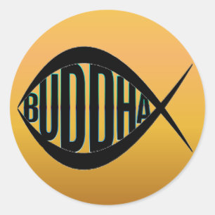 Stickers POISSON GRAS BUDDHA