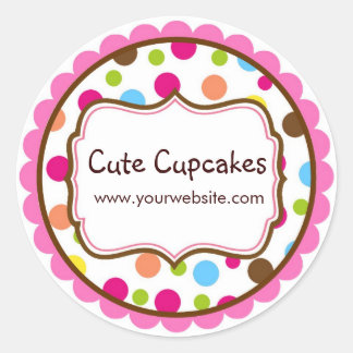 Stickers Polka Dot Colorés