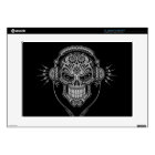 Crâne de sucre du DJ, foncé