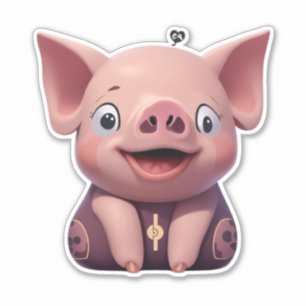 Stickers pour chaque occasion Stickers Cochon