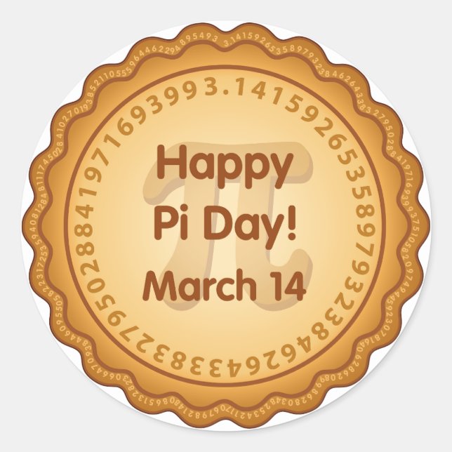 Stickers pour Happy Pi Day ! (Devant)