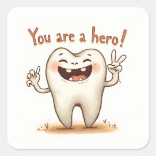 Stickers pour les petits patients dentistes